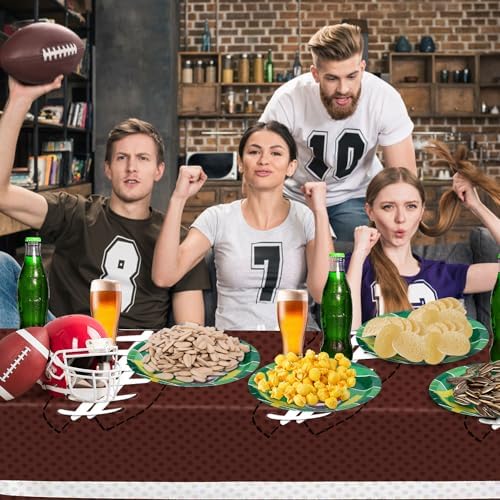 2pcs Football Tablecloth for Birthday Party Decorations