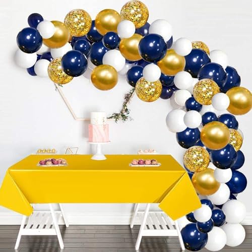 DXary 8 Pcs Kids Birthday Tablecloth Set