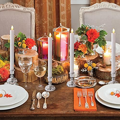 Eldnacele Flameless Window Candles with Remote Timer