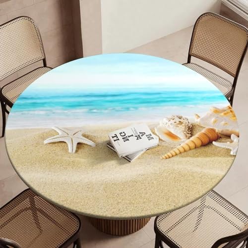 Lutexblcor Outdoor Table Cover Round 24 Fit