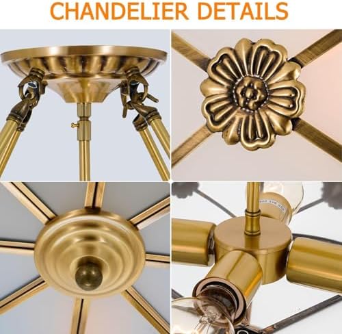 KISAD Wall Lighting Fixture Tiffany Ceiling Lamp Modern Decorative Light