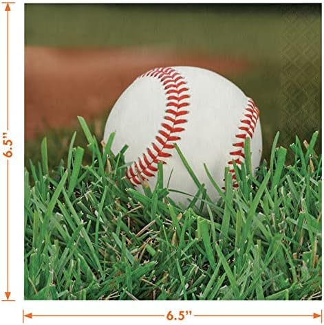 Baseball Party Supplies Dinner Plates Napkins Forks Set