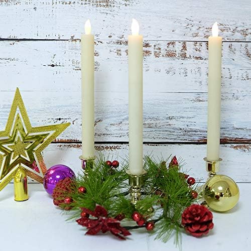 Eldnacele Flameless Window Candles with Remote Timer 1