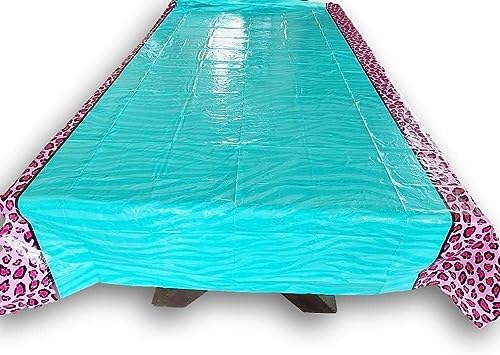 Craft Supply Pink Leopard Table Cover 54x84