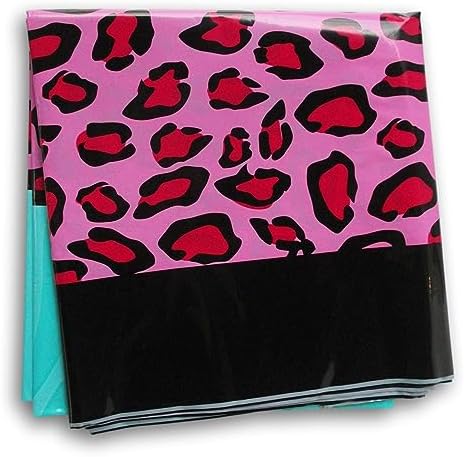 Craft Supply Pink Leopard Table Cover 54x84