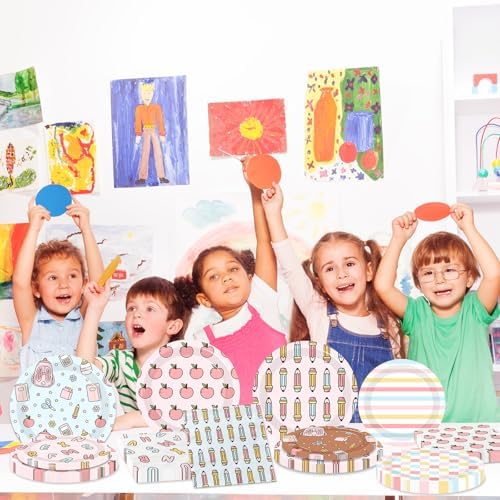 60Pcs Welcome Back to School Party Plates and Napkins
