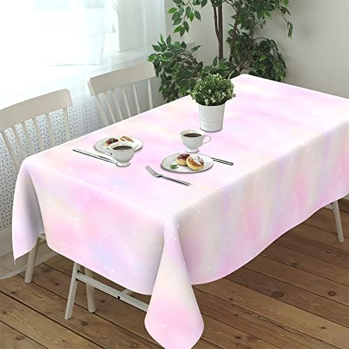 Pastel Rainbow Tablecloths 2 PCS for Parties