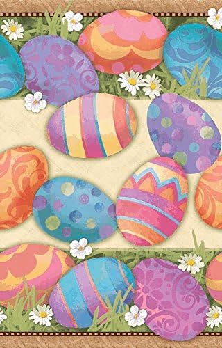 Amscan Easter Elegance Table Cover 54x102