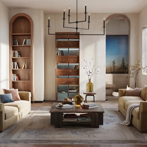 Dimmable Bronze Chandelier for Living Room