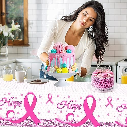 Lide Road Pink Ribbon Moon Tablecloths
