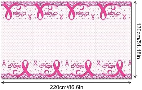 Lide Road Pink Ribbon Moon Tablecloths