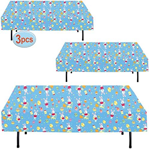 AnapoliZ Easter Tablecloths 3 Pcs Pack