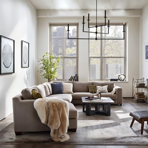 Dimmable Bronze Chandelier for Living Room