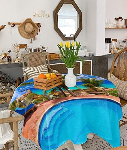 ZOE GARDEN Square Tablecloth Waterproof Stainproof 1