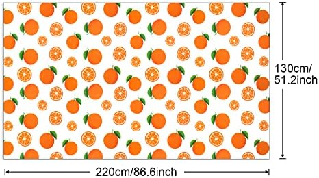 PHOGARY 3 Pack Orange Tablecloths for Party Decor