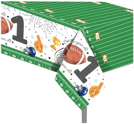 Lide Road Rugby Party Tablecloth 2 Pcs 54x87In