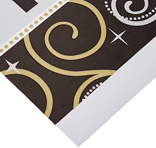 Amscan Sparkling New Year Table Cover Multicolor