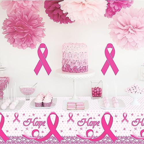 Lide Road Pink Ribbon Moon Tablecloths
