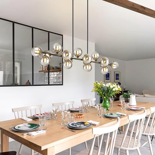 Modern 16-Light Farmhouse Chandelier for Kitchen Dining Room