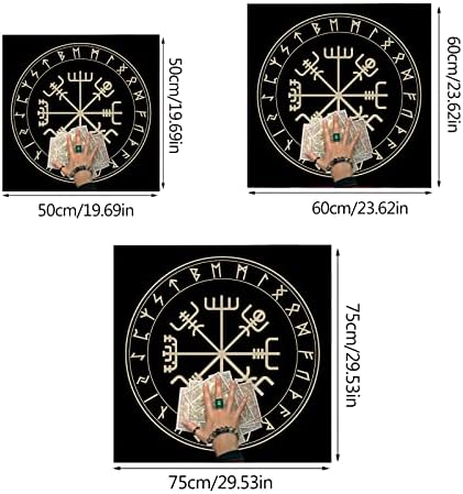 Flannel Tarot Reading Tablecloth Mat with Mysterious Design