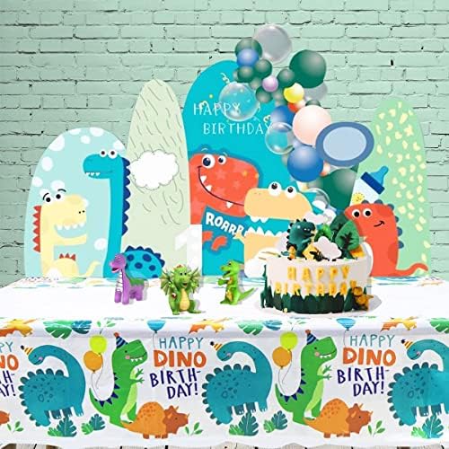 3PC Dinosaur Plastic Tablecloth for Birthday Party