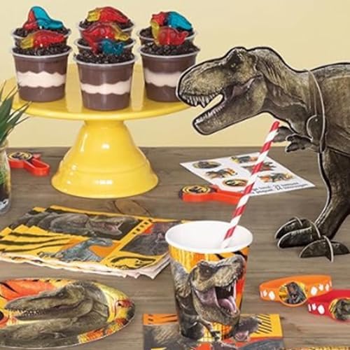 Unique Jurassic Park and Jurassic World Party Table Covers 2-Pack