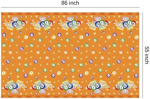 Bingo Party Tablecloth 3 Pack 55x86 Inches