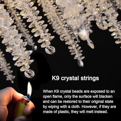 Gold Crystal Tree Branch Chandelier 13 Lights