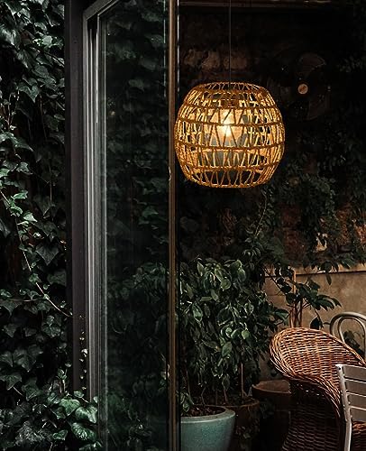 Battery Operated Outdoor Chandelier with Remote Control