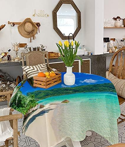 Square Tablecloth Waterproof Stainproof for Home Events