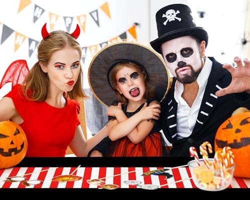 Oudain 3 Pcs Wizard Tablecloth Halloween Party Cover