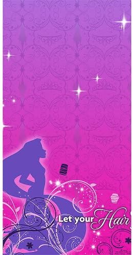 Hallmark Tangled Sparkle Plastic Tablecover