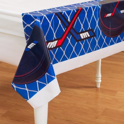 Creative Converting Hockey Table Cover 54x108
