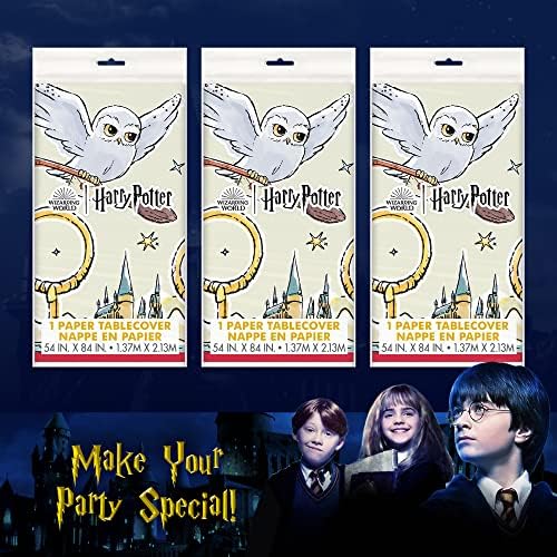 Unique Harry Potter 3 Count Tablecovers Party Supplies