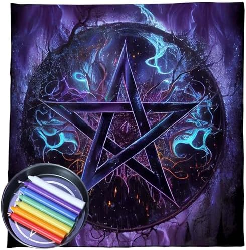 Tarot Tablecloth for Mystical Practice and Divination