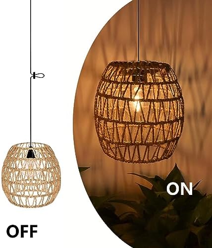 Battery Operated Outdoor Chandelier with Remote Control