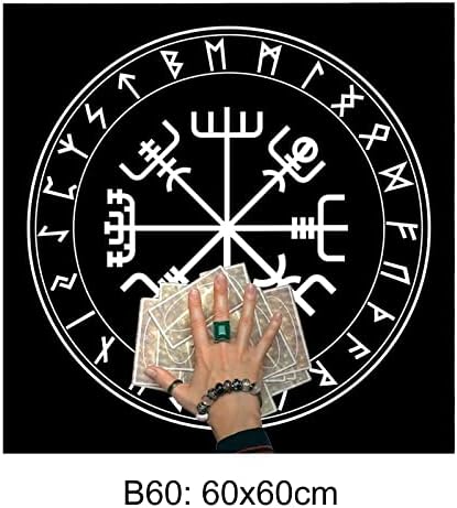 Flannel Tarot Reading Tablecloth Mat with Mysterious Design