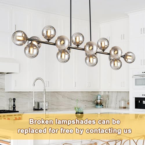 Modern 16-Light Farmhouse Chandelier for Kitchen Dining Room