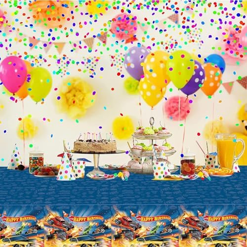 Hot Race Car Party Decorations Game Birthday Supplies Set