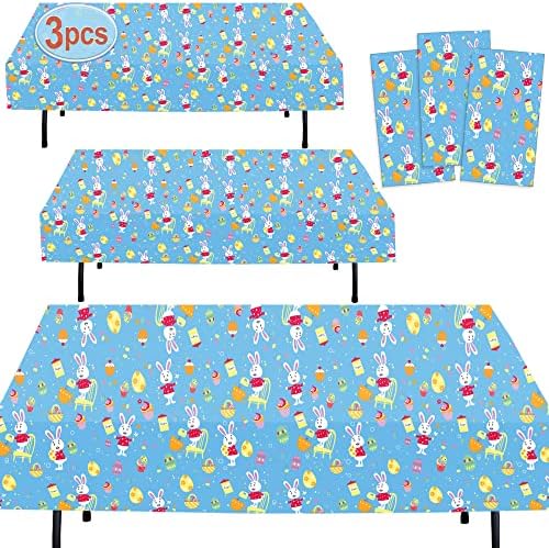 AnapoliZ Easter Tablecloths 3 Pcs Pack