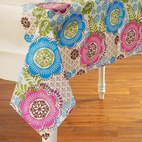 Amscan Fashion Floral Tablecover for Parties