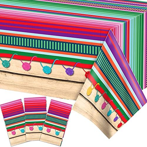 Vintage Mexican Tablecloth for Christmas Party