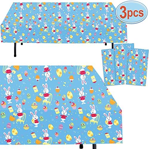 AnapoliZ Easter Tablecloths 3 Pcs Pack